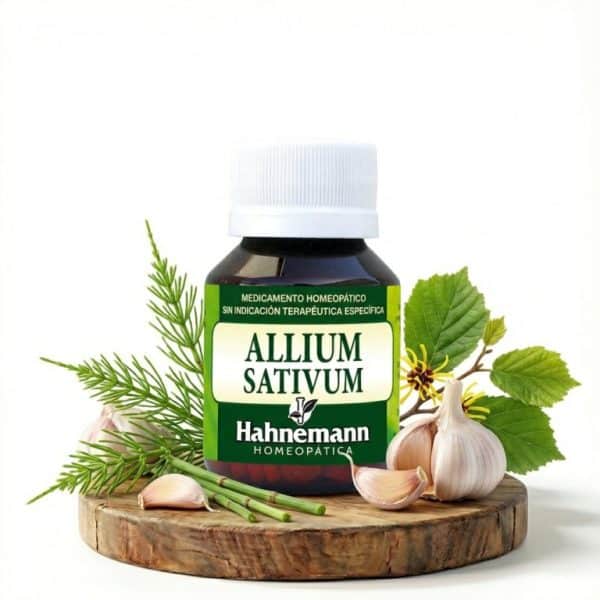 Allium Sativum homeopático Hahnemann 90 tabletas presión arterial