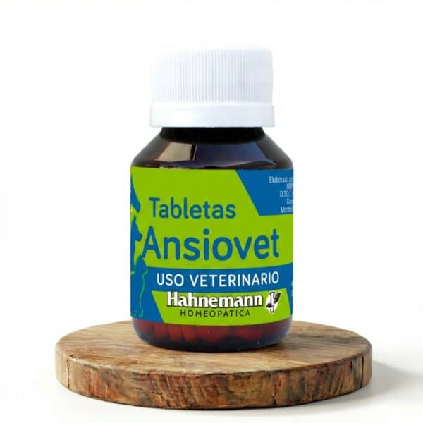Ansiovet calmante natural homeopático para perros y gatos 90 tabletas