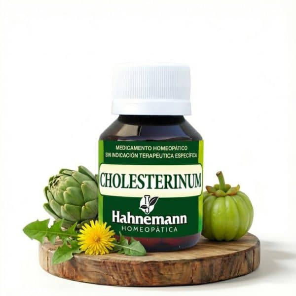Cholesterinum homeopático para el colesterol con cardo mariano alcachofa y garcinia Hahnemann