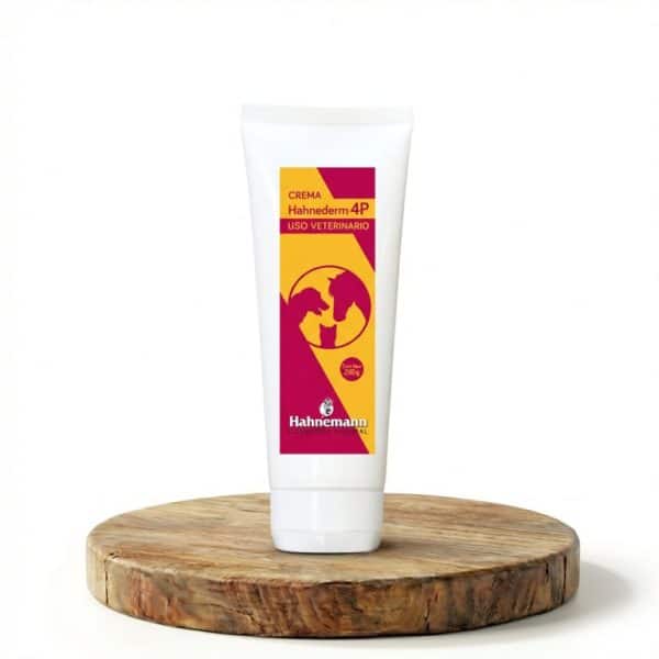 Crema Hahnederm 4P reparadora cutánea para perros gatos y equinos