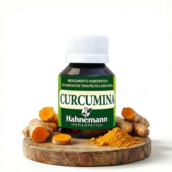 Curcumina con pimienta negra Hahnemann tabletas antiinflamatorio natural