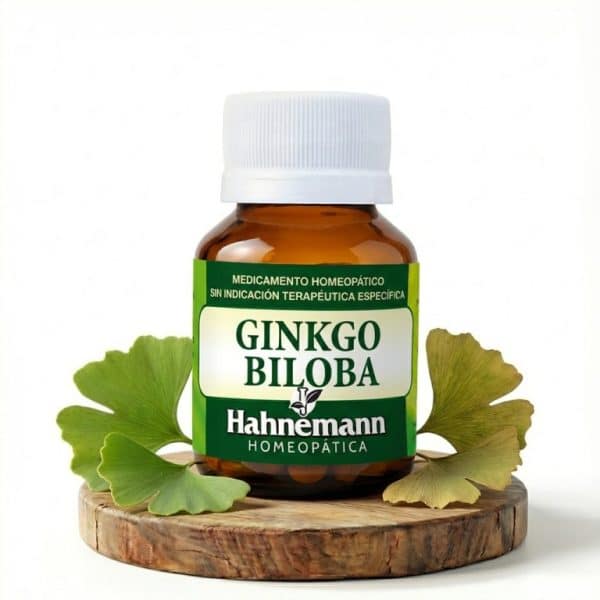 Ginkgo Biloba homeopático Hahnemann memoria circulación natural
