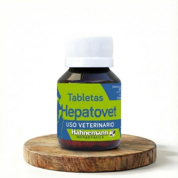 Hepatovet protector hepático homeopático para perros y gatos 90 tabletas