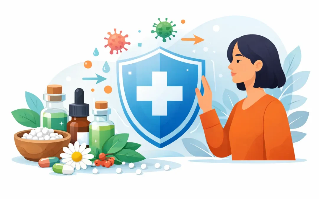 Homeopatía para defensas bajas: cuándo ayuda