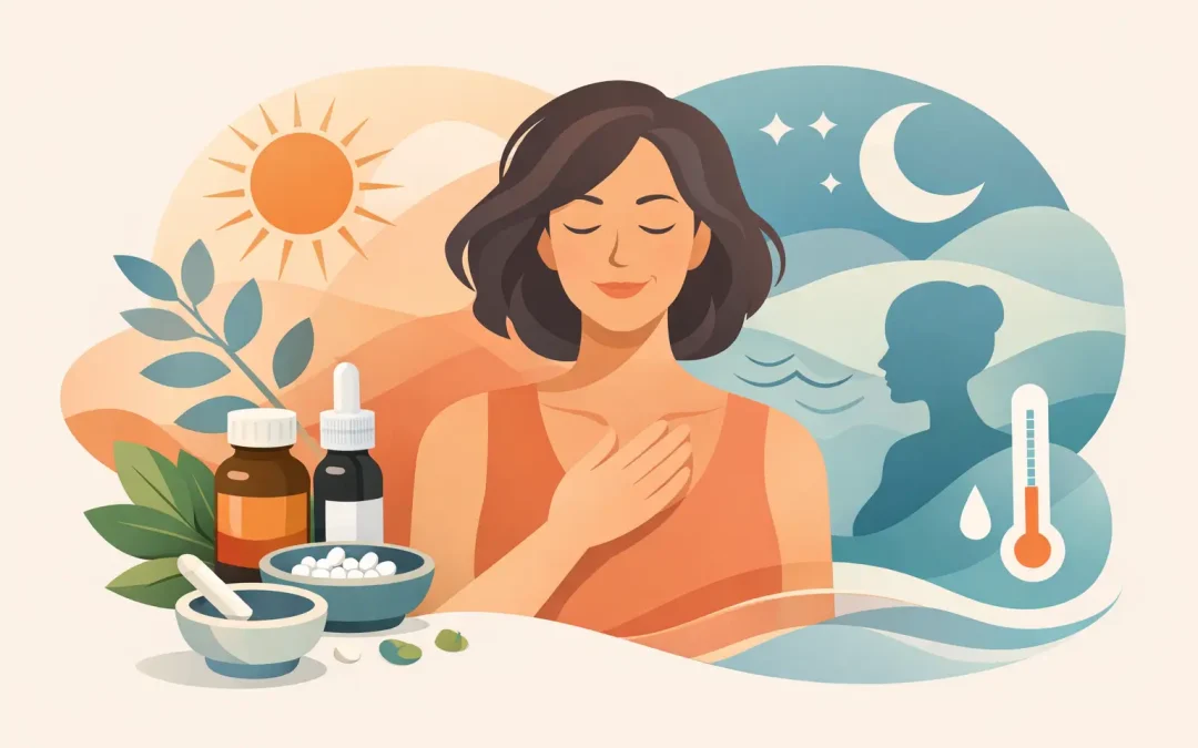 Homeopatía para menopausia: qué esperar